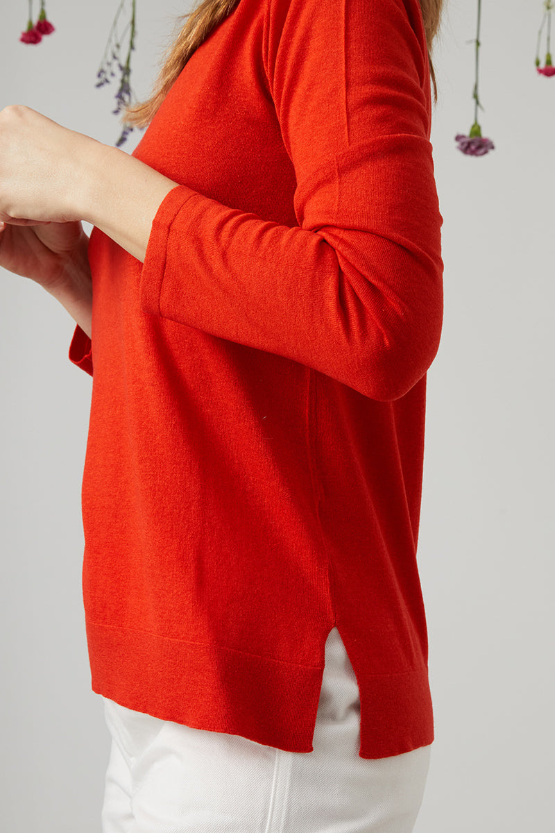 Nuestra maleta inteligente con prendas Cashmere ultrafino