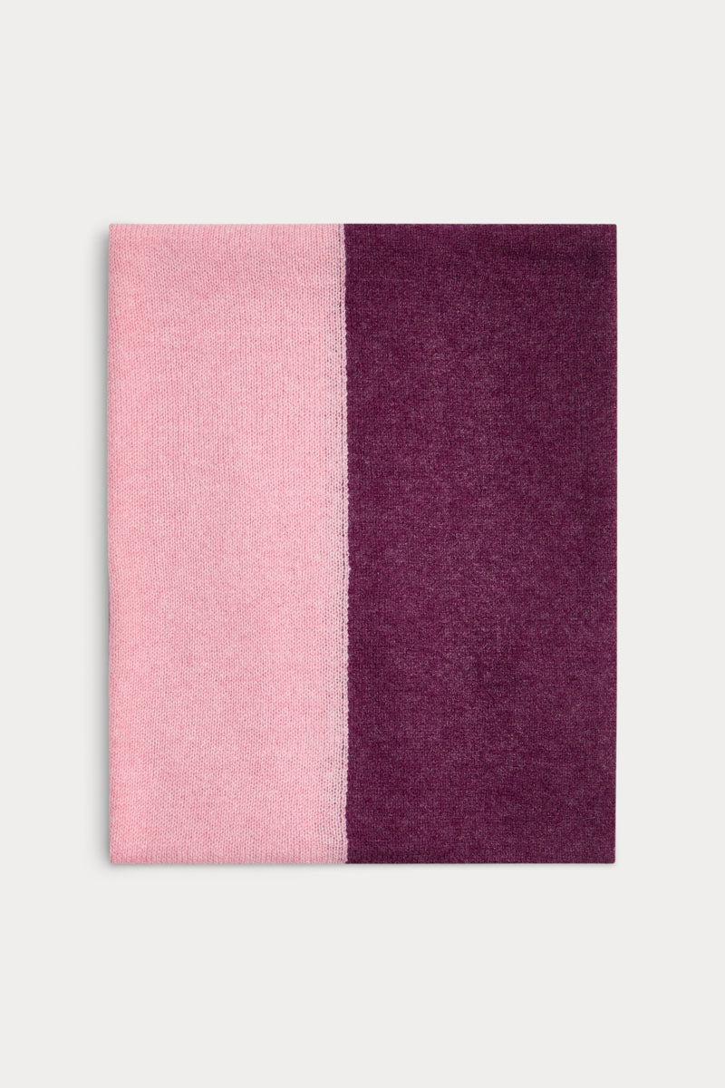 cuello dos colores puro cashmere