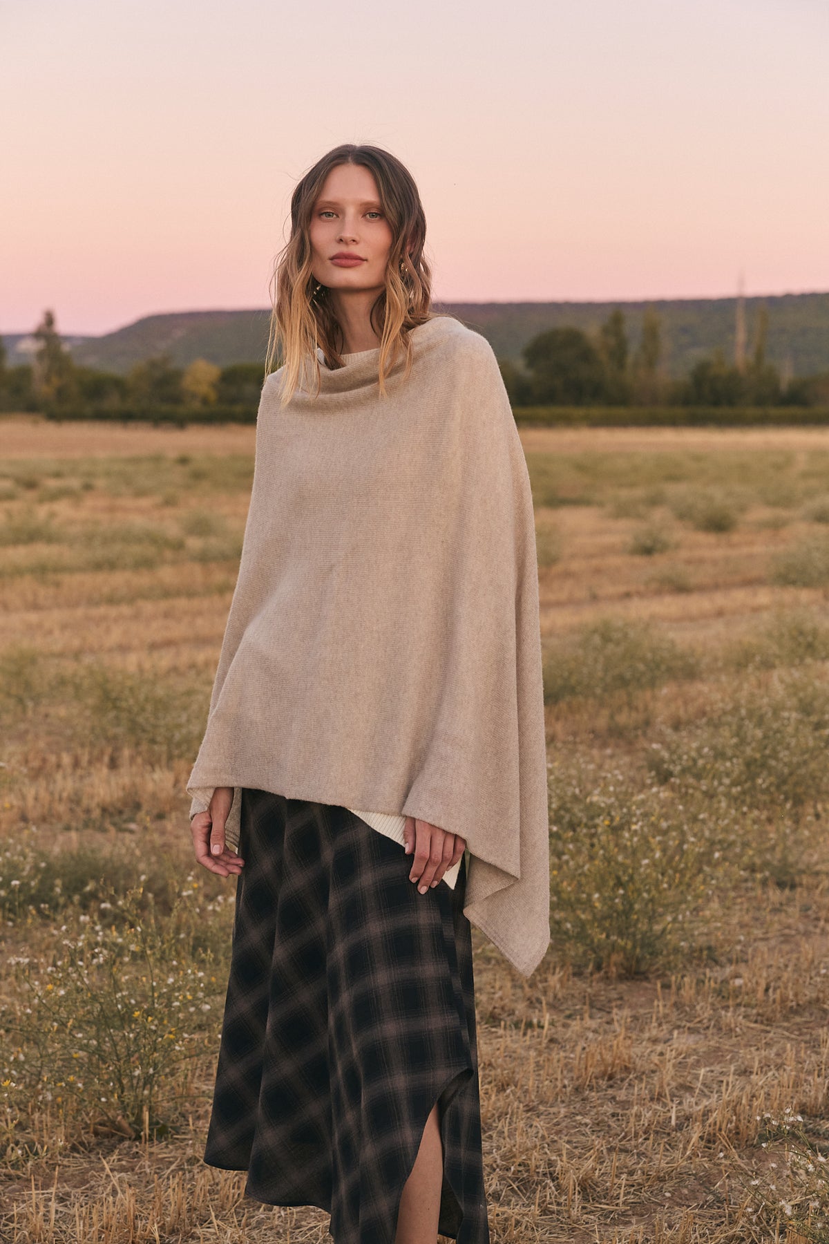 capa cashmere mujer
