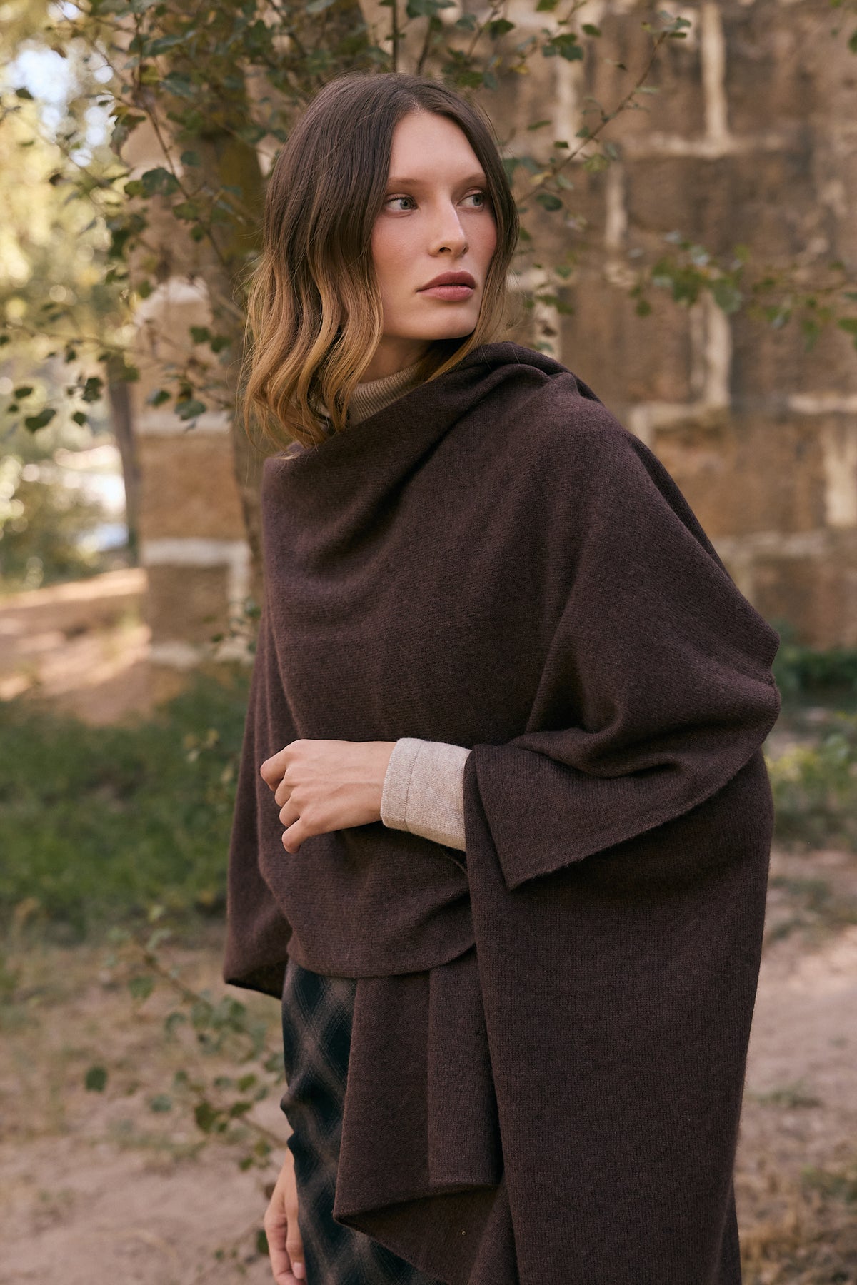 capa cashmere mujer