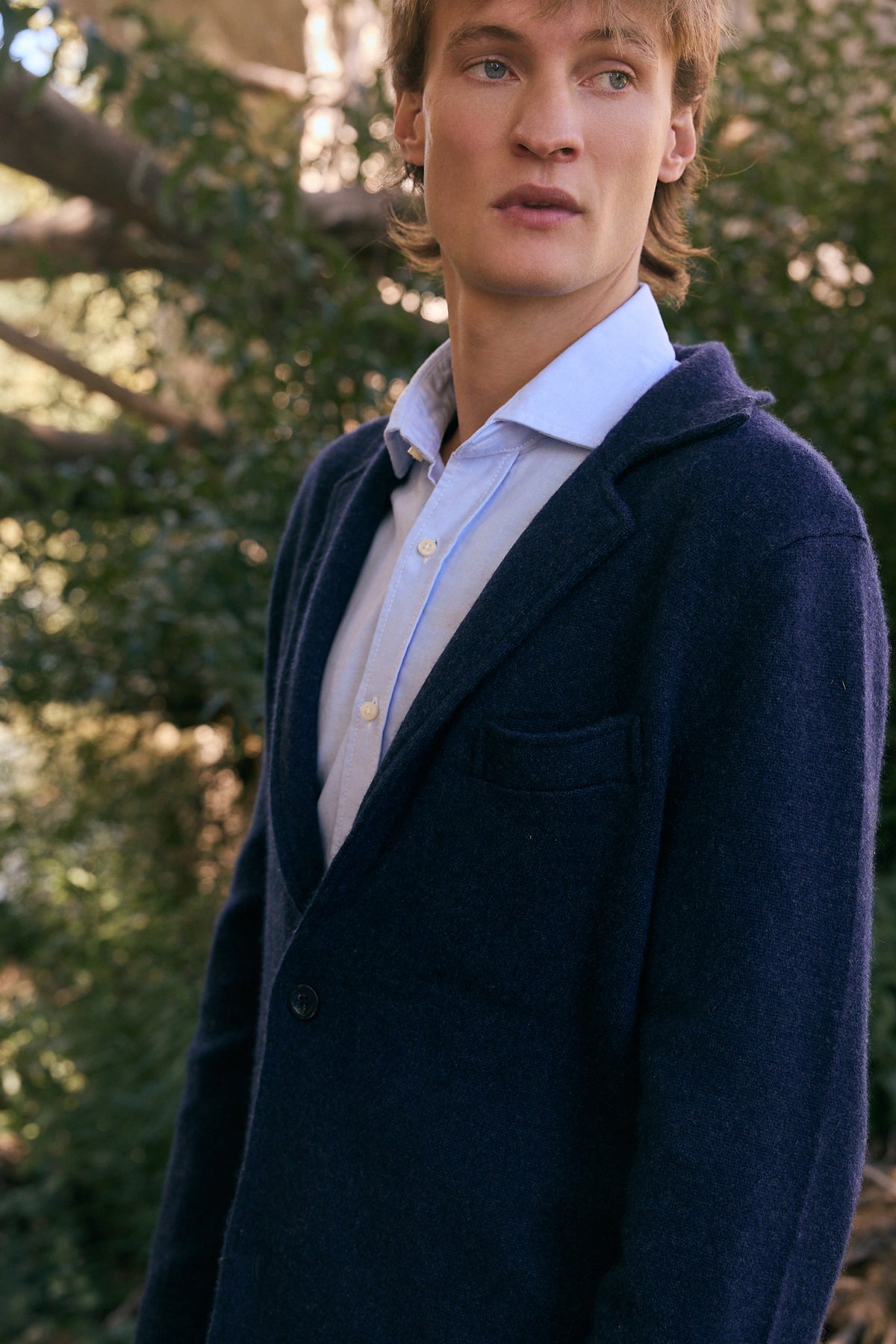 blazer cashmere hombre