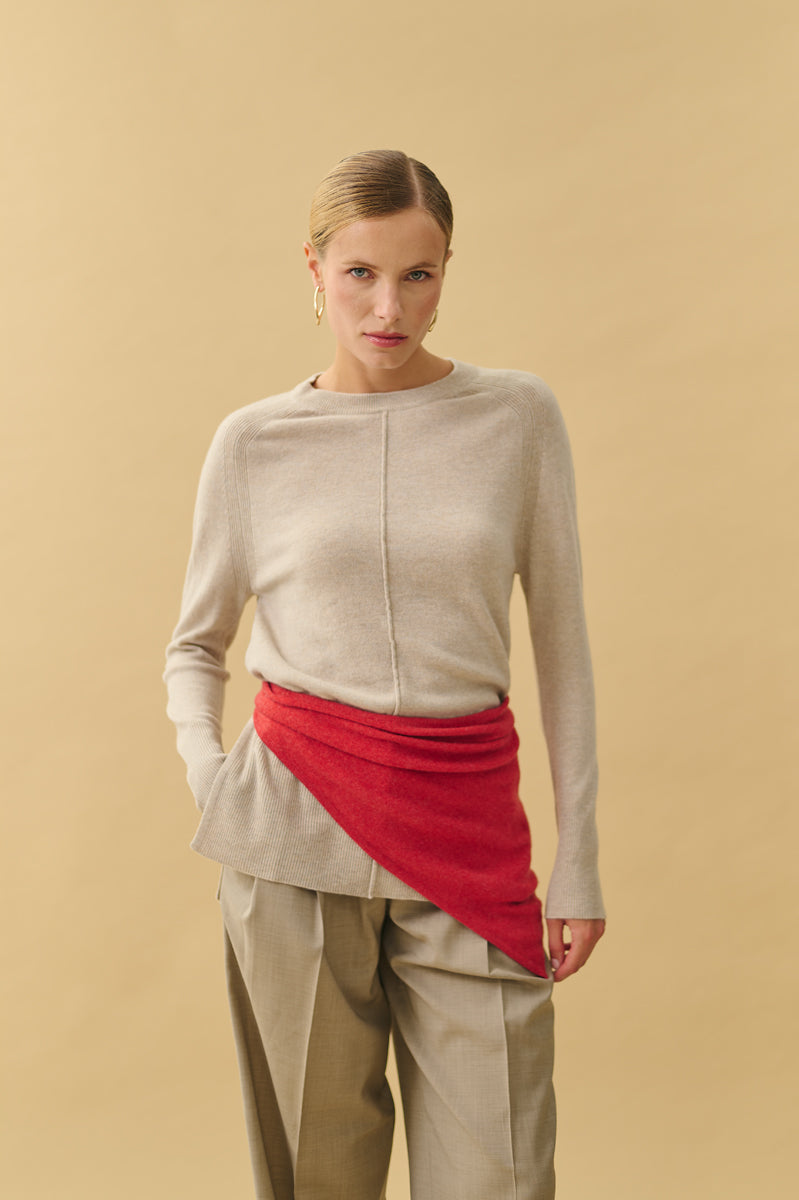 Fular triangular 100% cashmere. AGAIN Cashmere