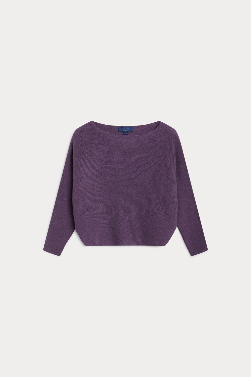 jersey cashmere mujer escote barco