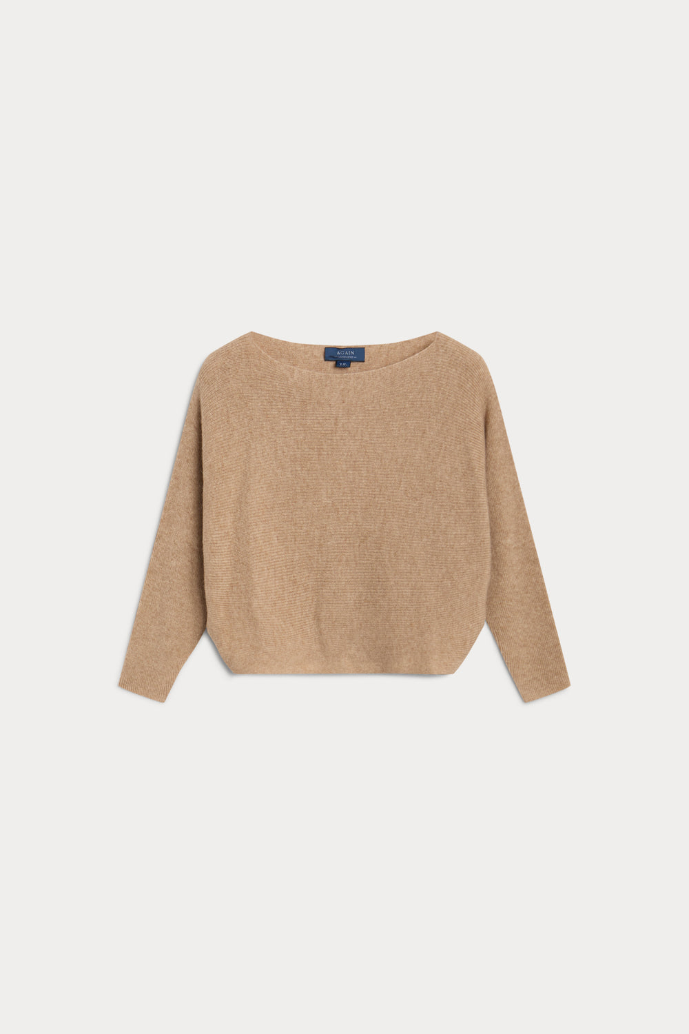 jersey cashmere mujer escote barco