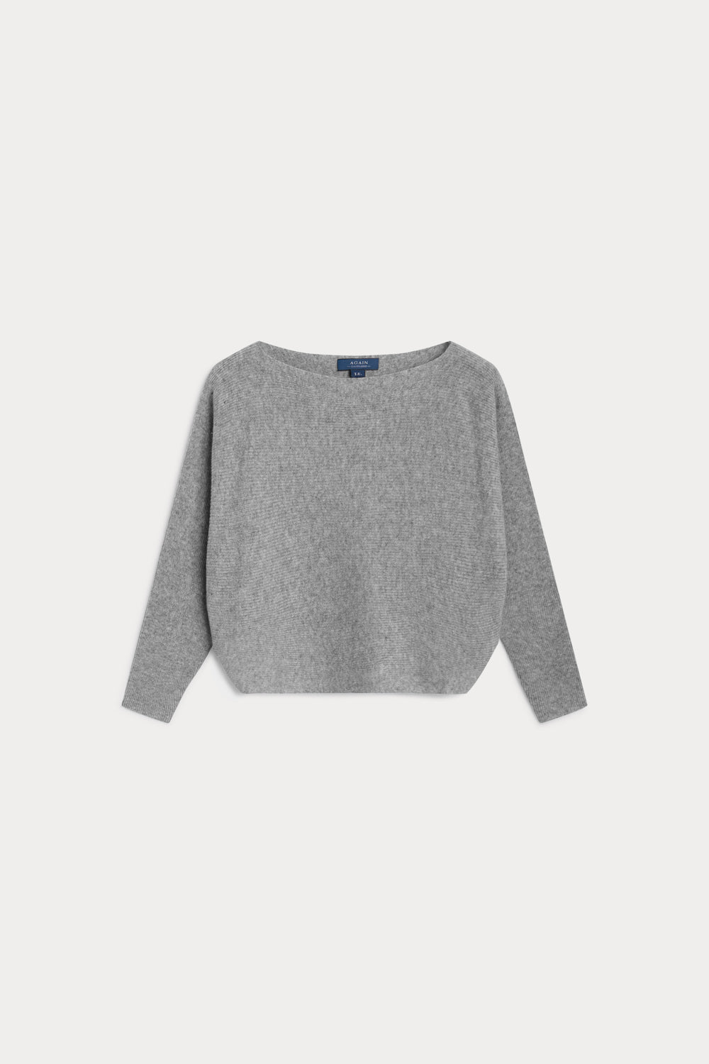 jersey cashmere mujer escote barco