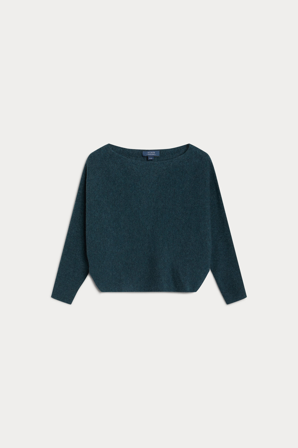 jersey cashmere mujer escote barco