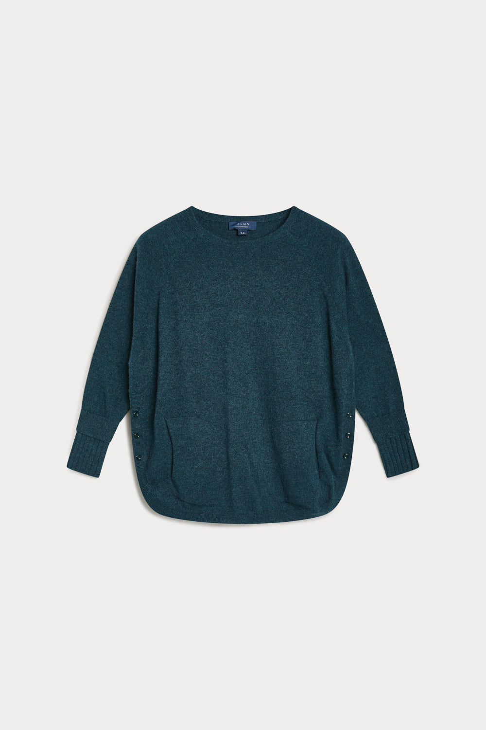 Jersey Caja Cashmere Mujer  verde