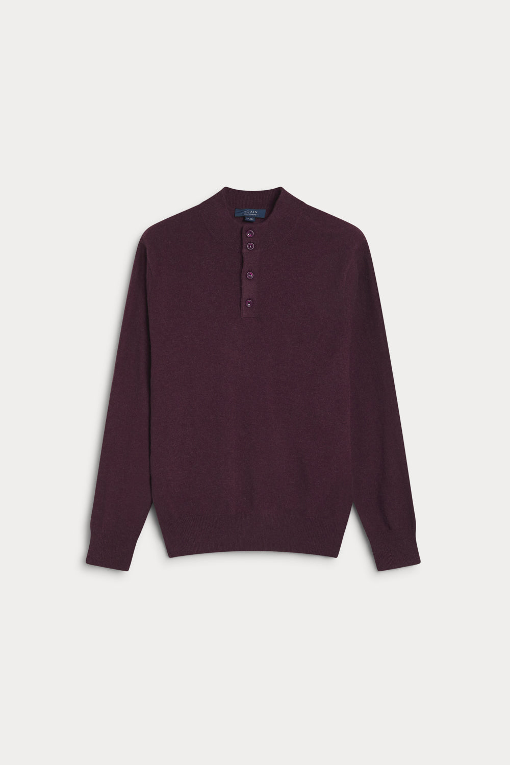 Jersey cuello mao de hombre AGAIN Cashmere