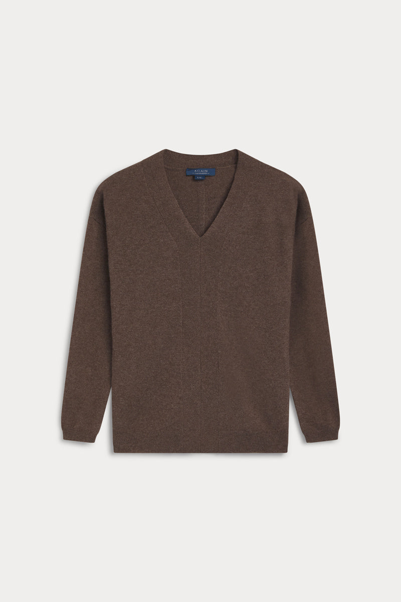 Jersey pico overseize combinado cashmere