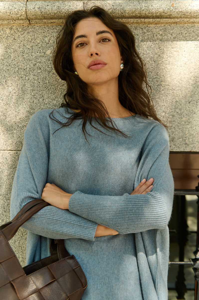 Round Neck Poncho