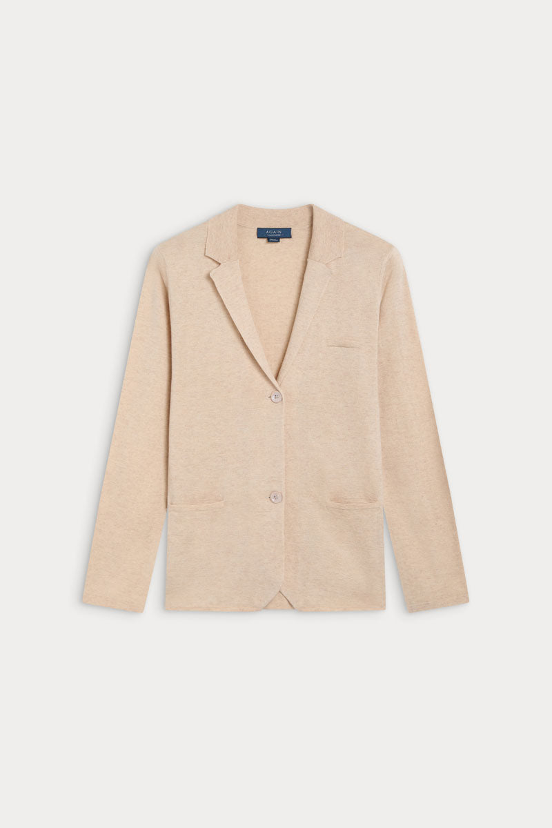 Blazer Cashmere Ultrafino y Seda