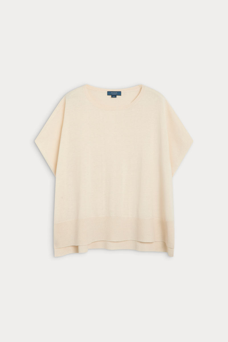 camiseta poncho manga corta ultrafino