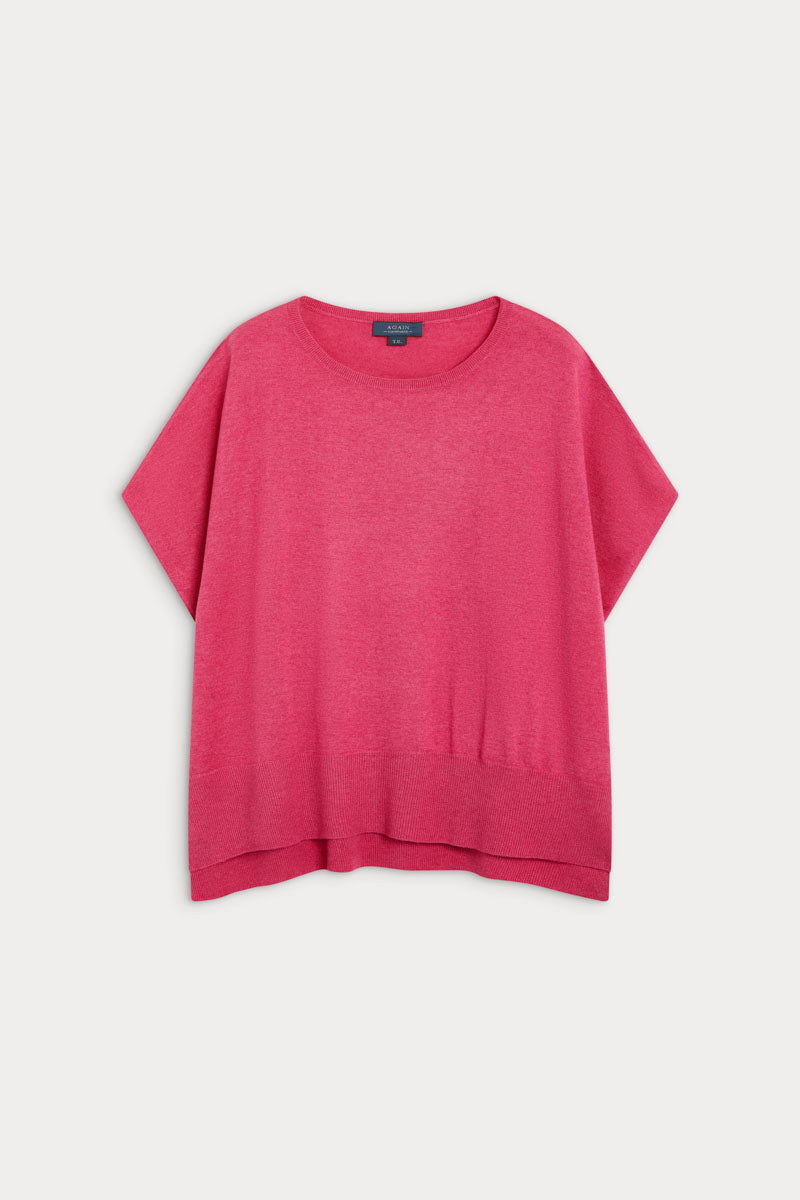 camiseta poncho manga corta ultrafino