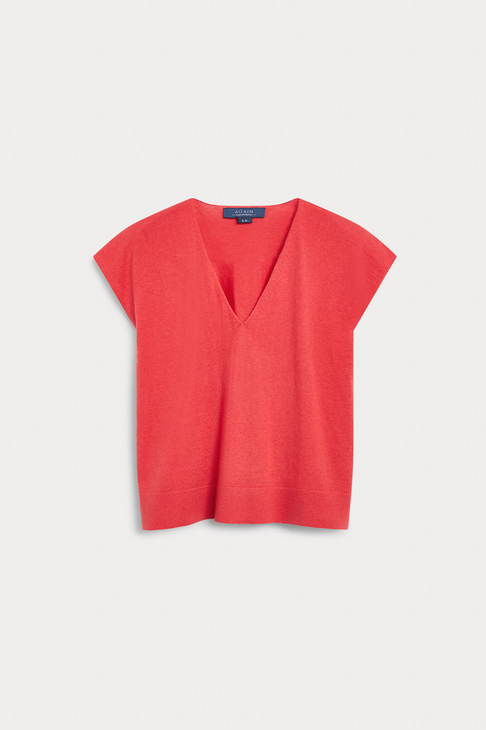 camiseta manga corta negra cashmere seda fresa