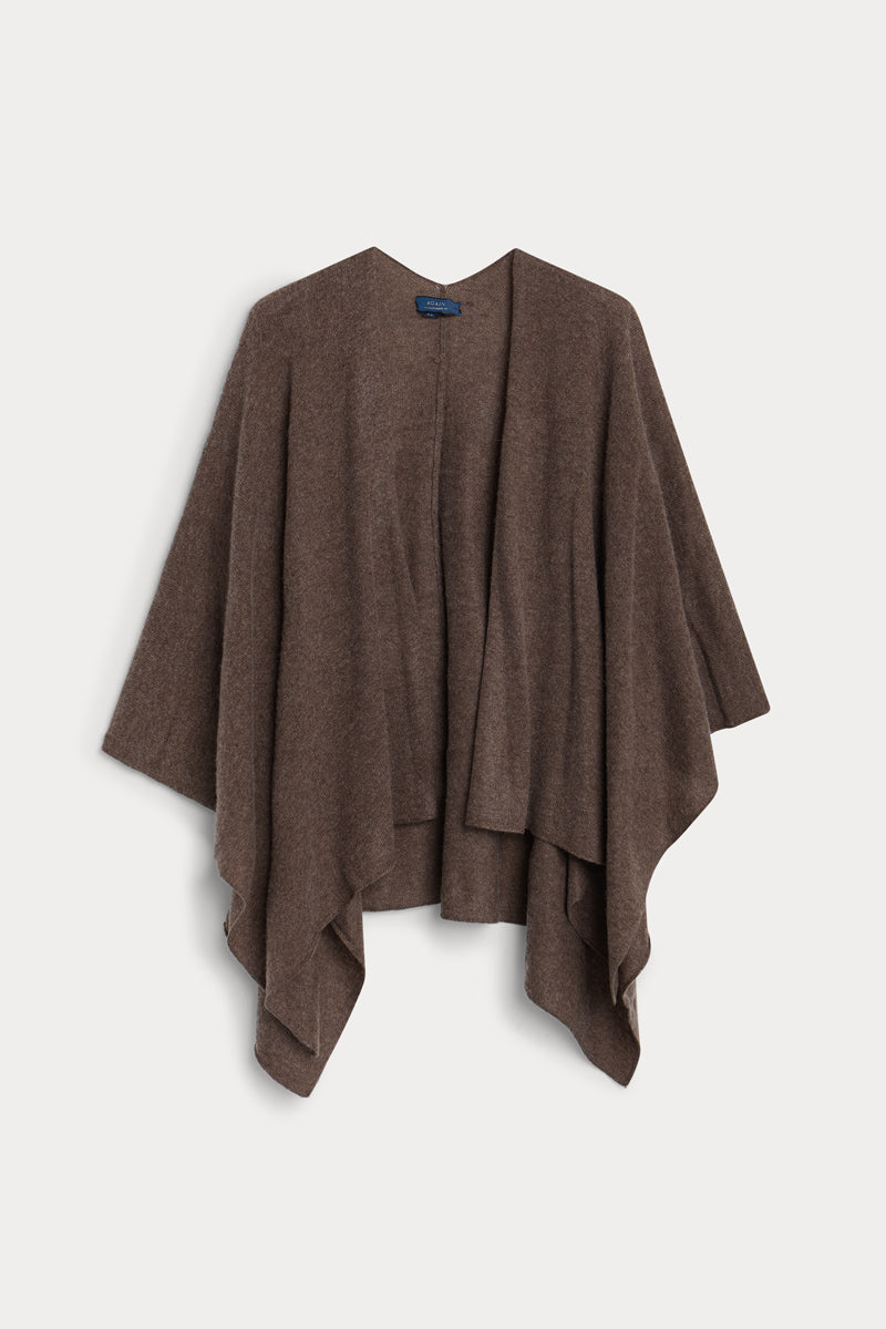 capa again cashmere marron chocolate