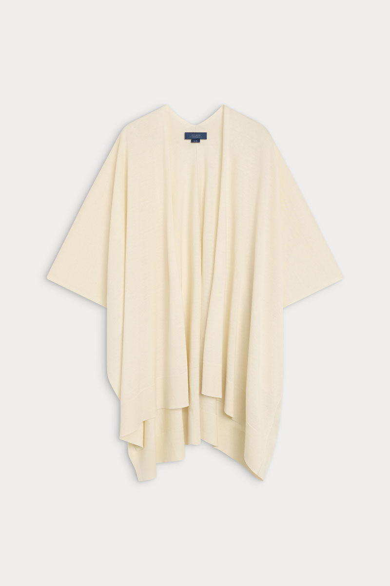 capa de cashmere y seda ultrafino de mujer