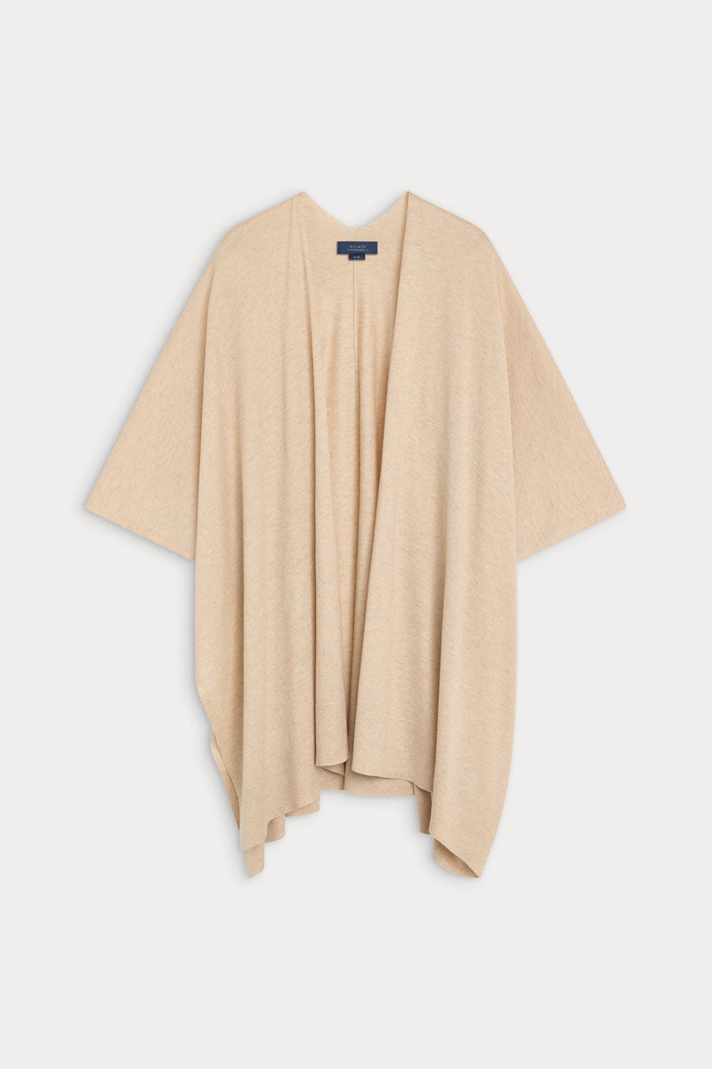 capa de cashmere y seda ultrafino de mujer