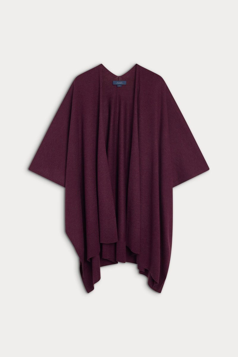 capa de cashmere y seda ultrafino de mujer