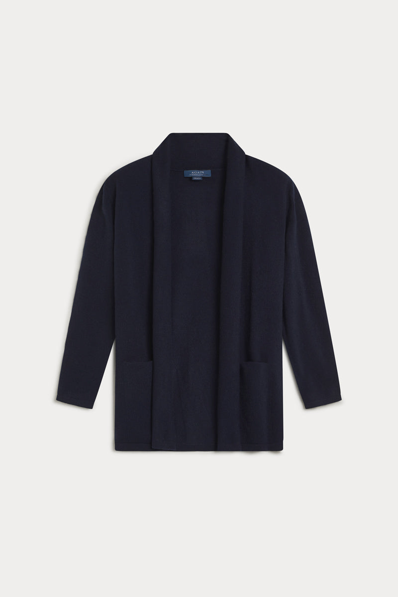 cardigan larga con bolsillos de mujer AGAIN cashmere