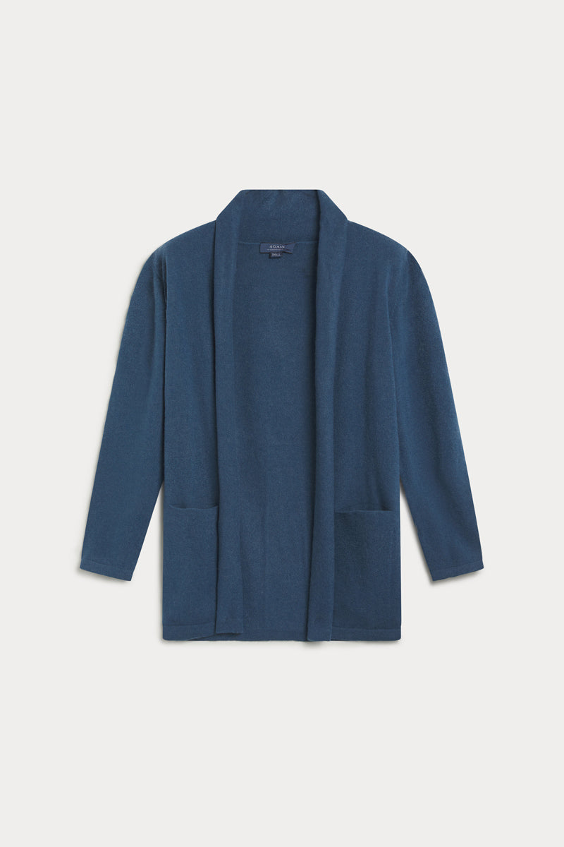 cardigan larga con bolsillos de mujer AGAIN cashmere