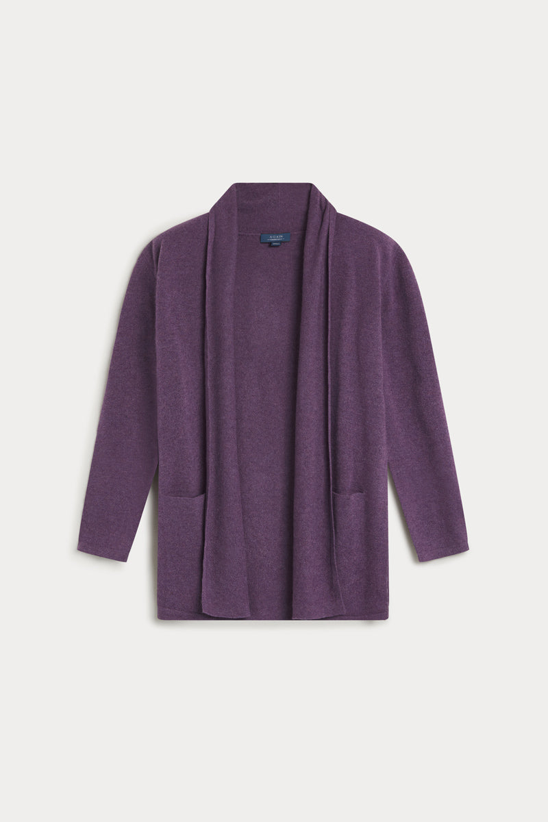 cardigan larga con bolsillos de mujer AGAIN cashmere