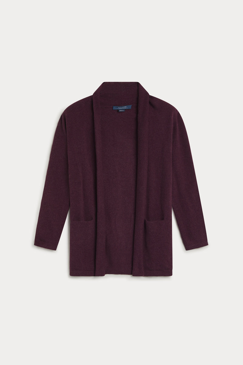 cardigan larga con bolsillos de mujer AGAIN cashmere