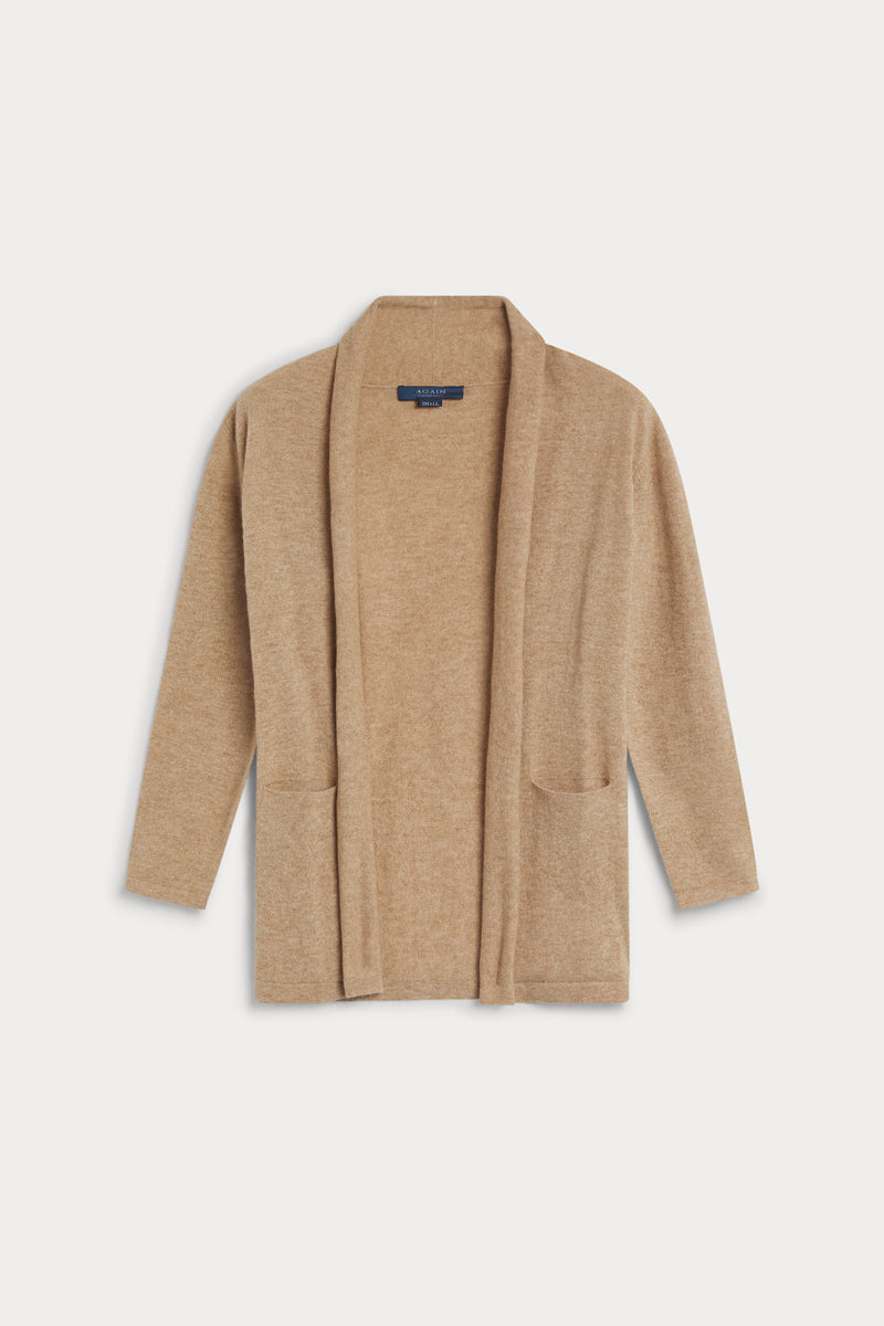 cardigan larga con bolsillos de mujer AGAIN cashmere