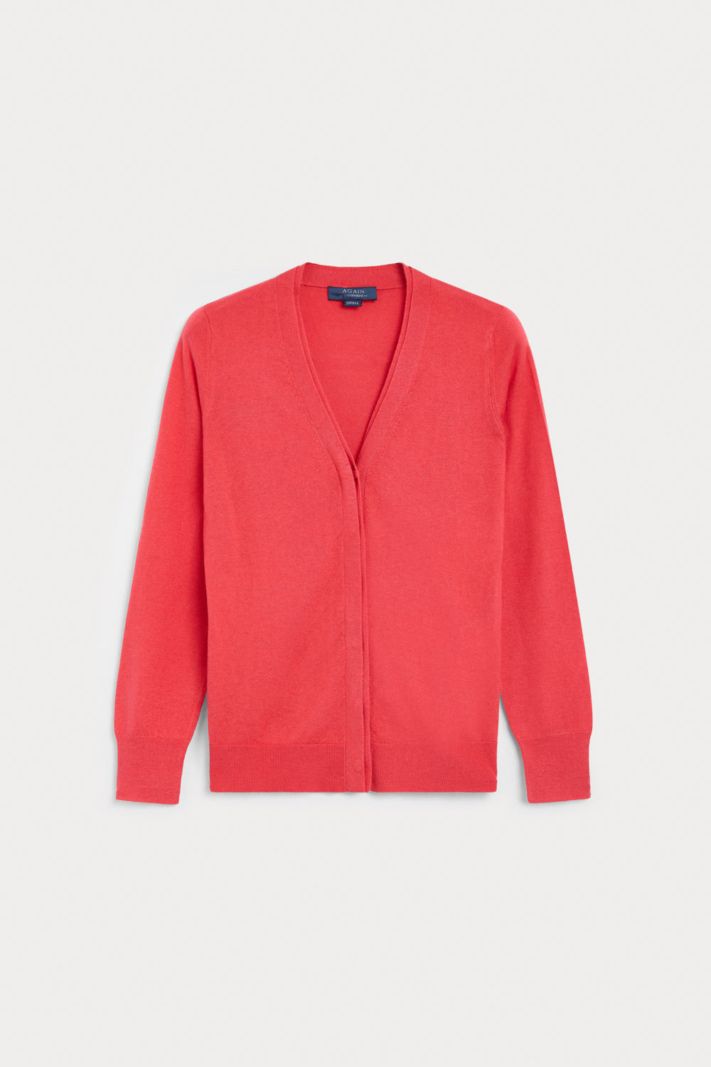 cardigan pico cashmere seda