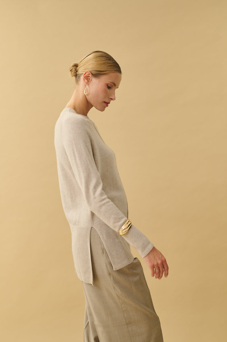 jersey caja oversize 100% cashmere. AGAIN Cashmere