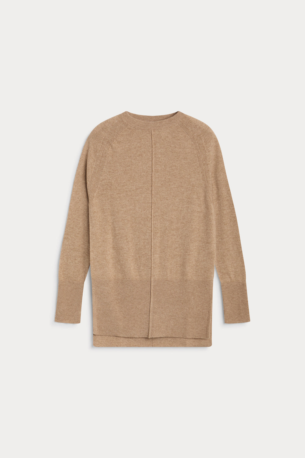 jersey caja oversize 100% cashmere. AGAIN Cashmere beige