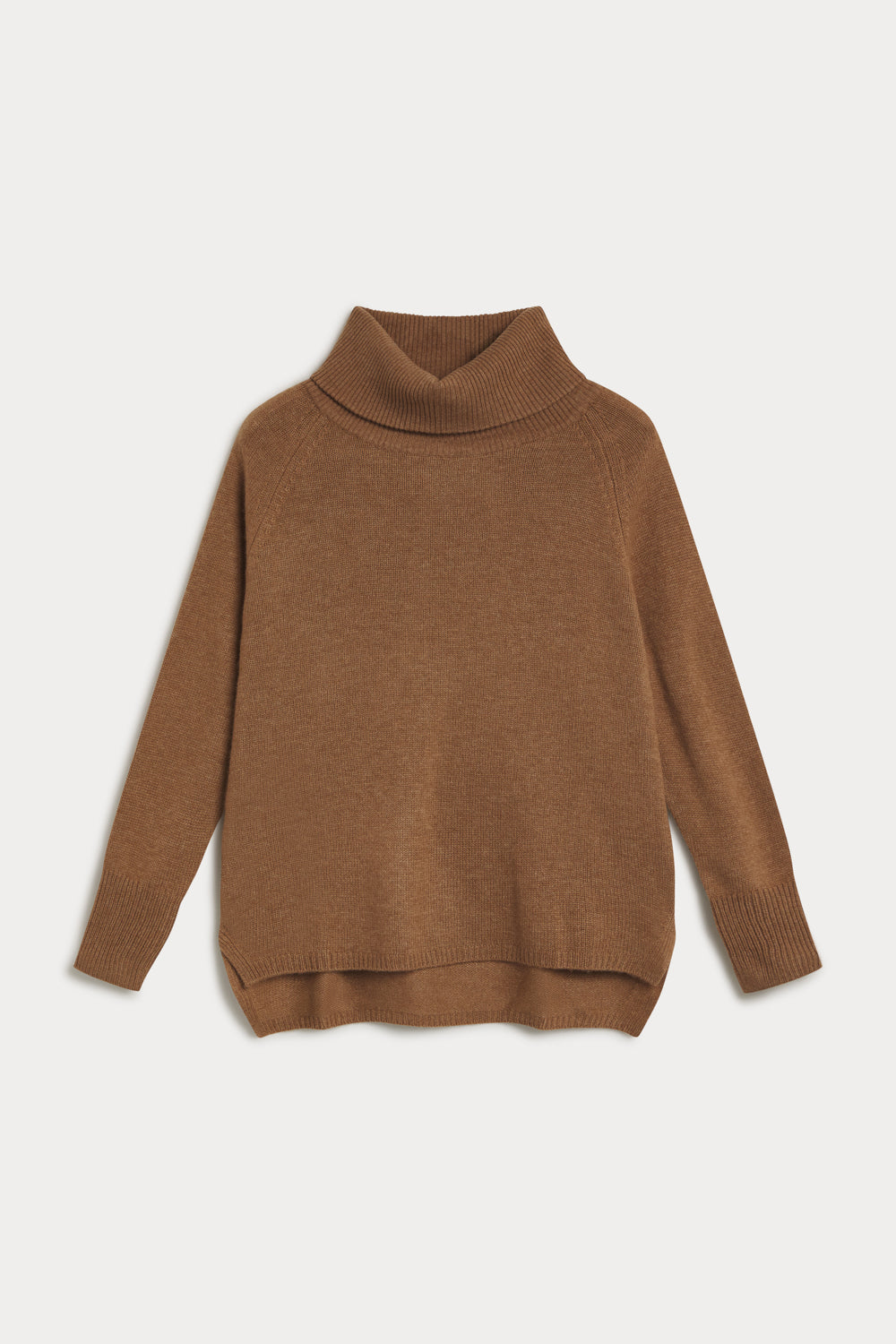 jersey cuello vuelto oversize cashmere mujer