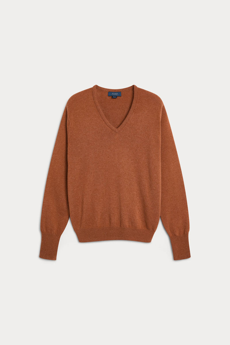 jersey-pico-cashmere-hombre-ocre