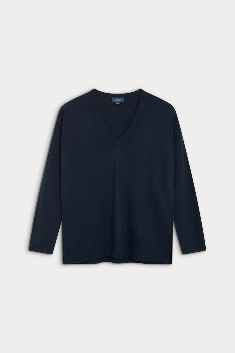 jersey pico cashmere seda oversize mujer