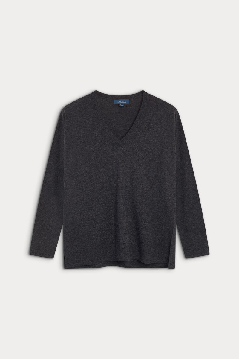 jersey pico cashmere seda oversize mujer