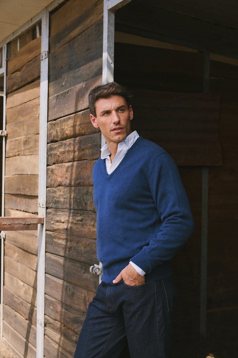 4 ply cashmere sweater mens best sale