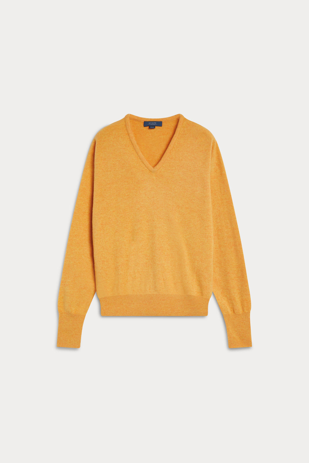 jersey pico dos cabos cashmere hombre amarillo