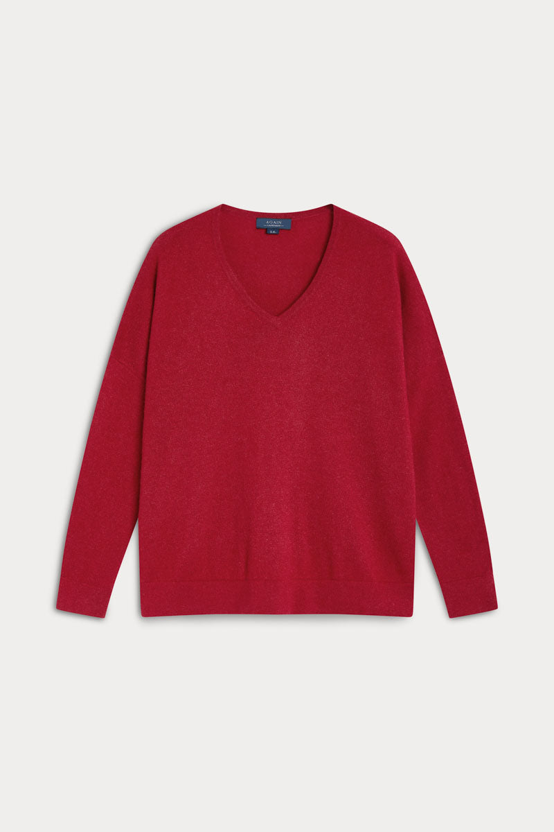 Oversized V-neck Sweater