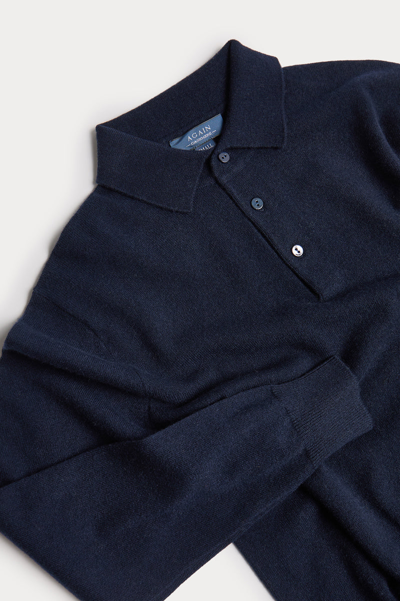 jersey polo de hombre Again Cashmere