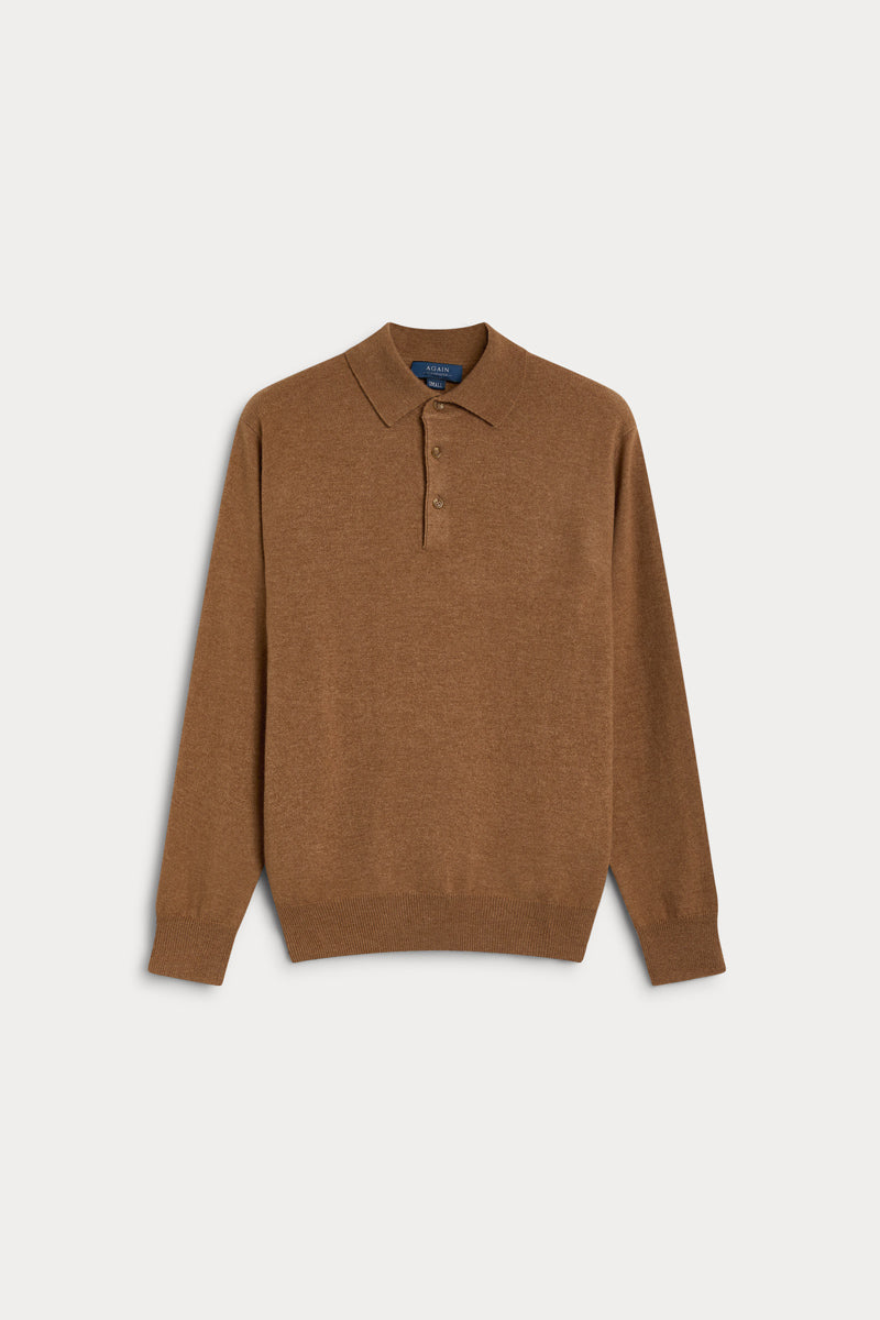 jersey polo de hombre Again Cashmere