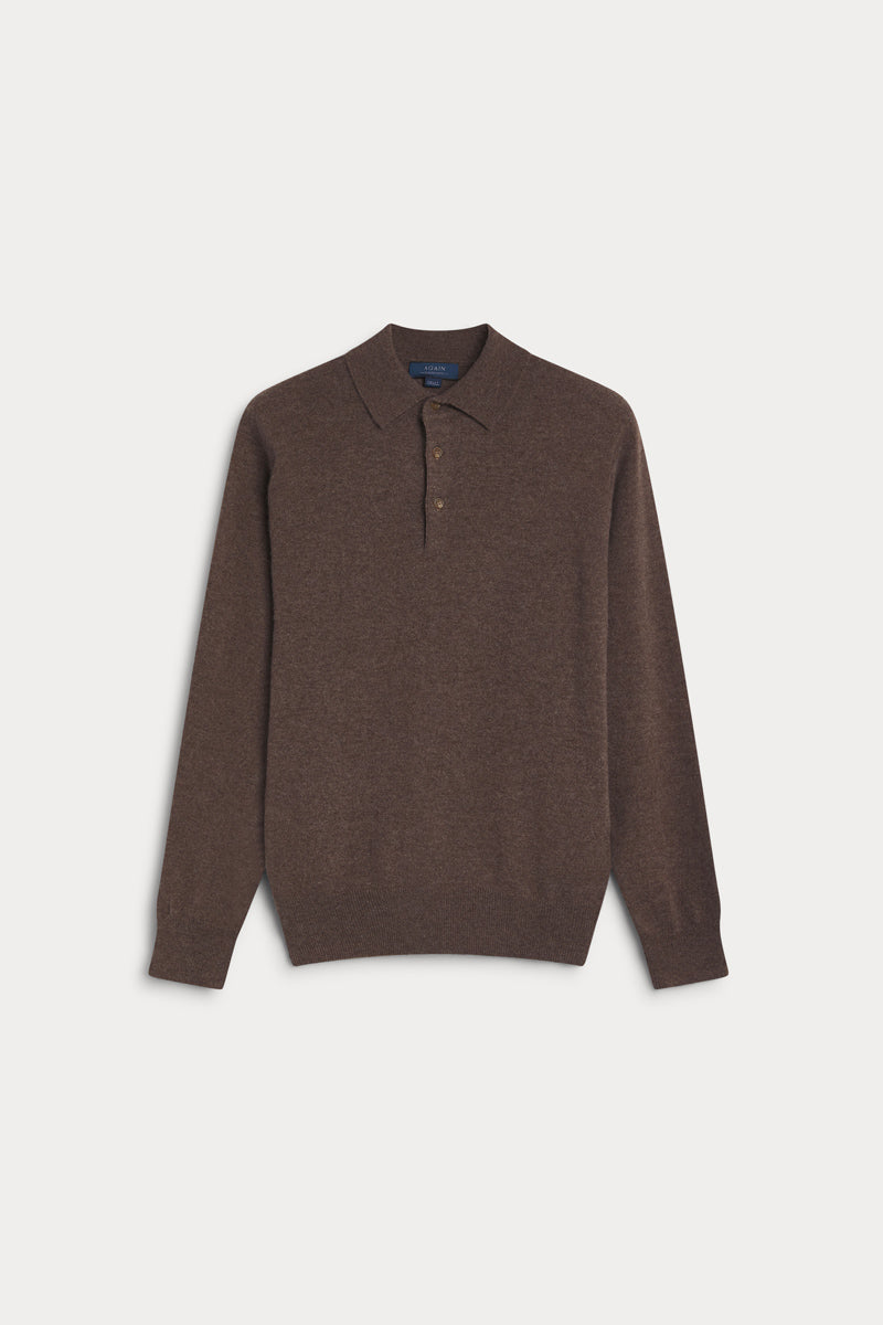 jersey polo de hombre Again Cashmere