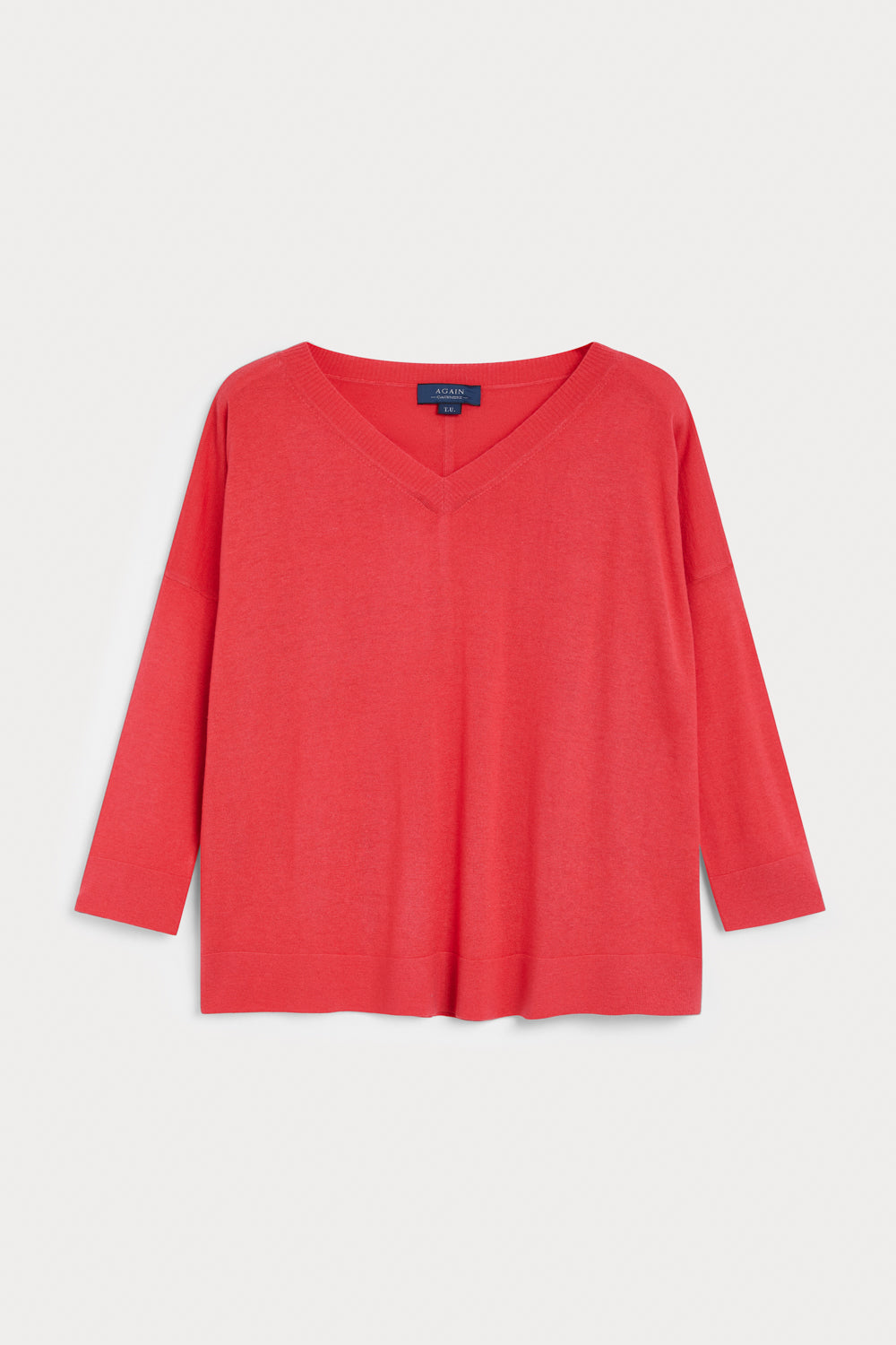 Jersey Oversize Luchi Cashmere Seda fresa