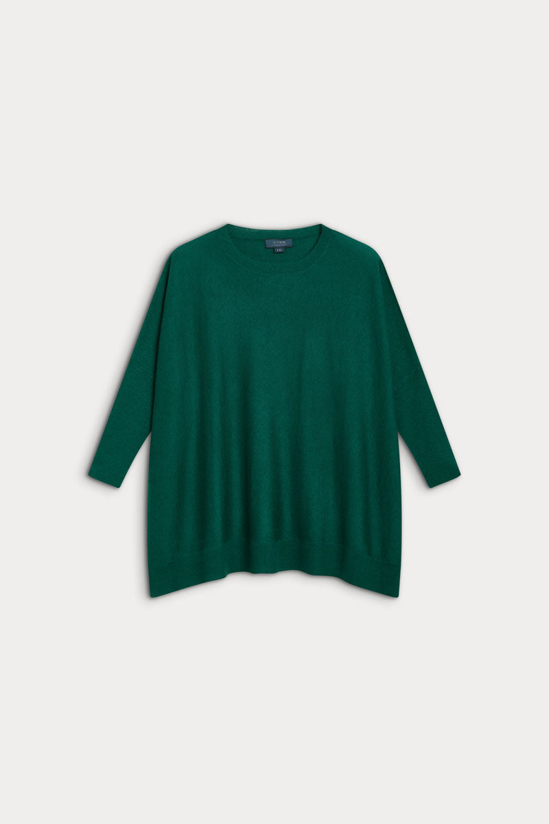 poncho caja cashmere seda ultrafino de de mujer