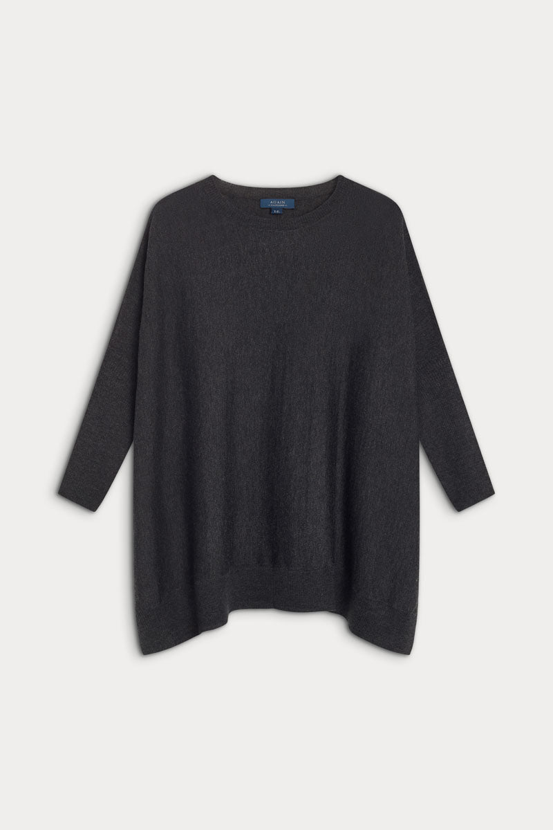 poncho caja cashmere seda ultrafino de de mujer