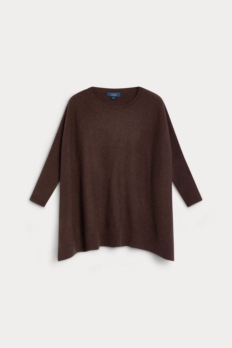 poncho-caja-picos-cashmere-mujer-marron