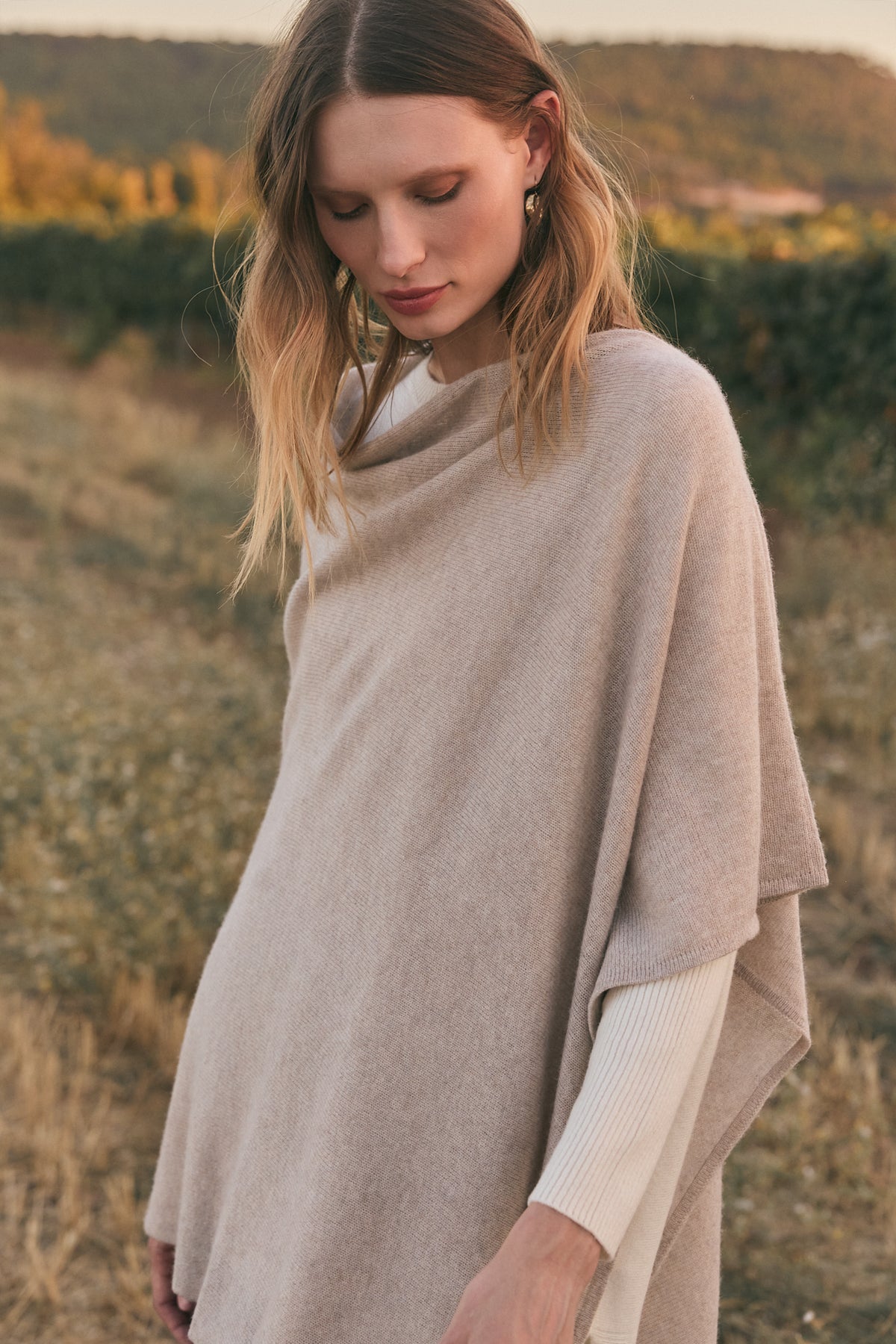 capa cashmere mujer