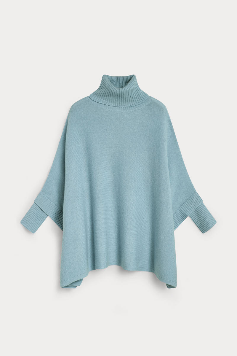 Poncho Cuello Vuelto Cuatro Cabos