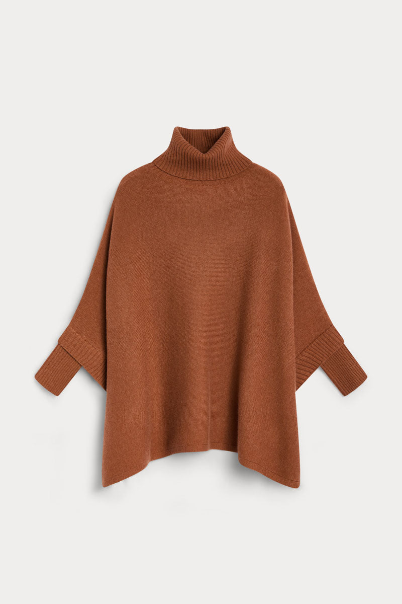 Poncho Cuello Vuelto Cuatro Cabos