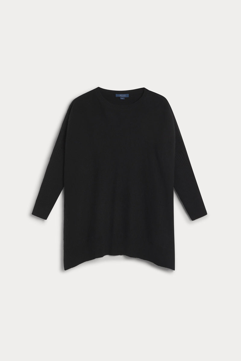 poncho cuello redondo mujer again cashmere