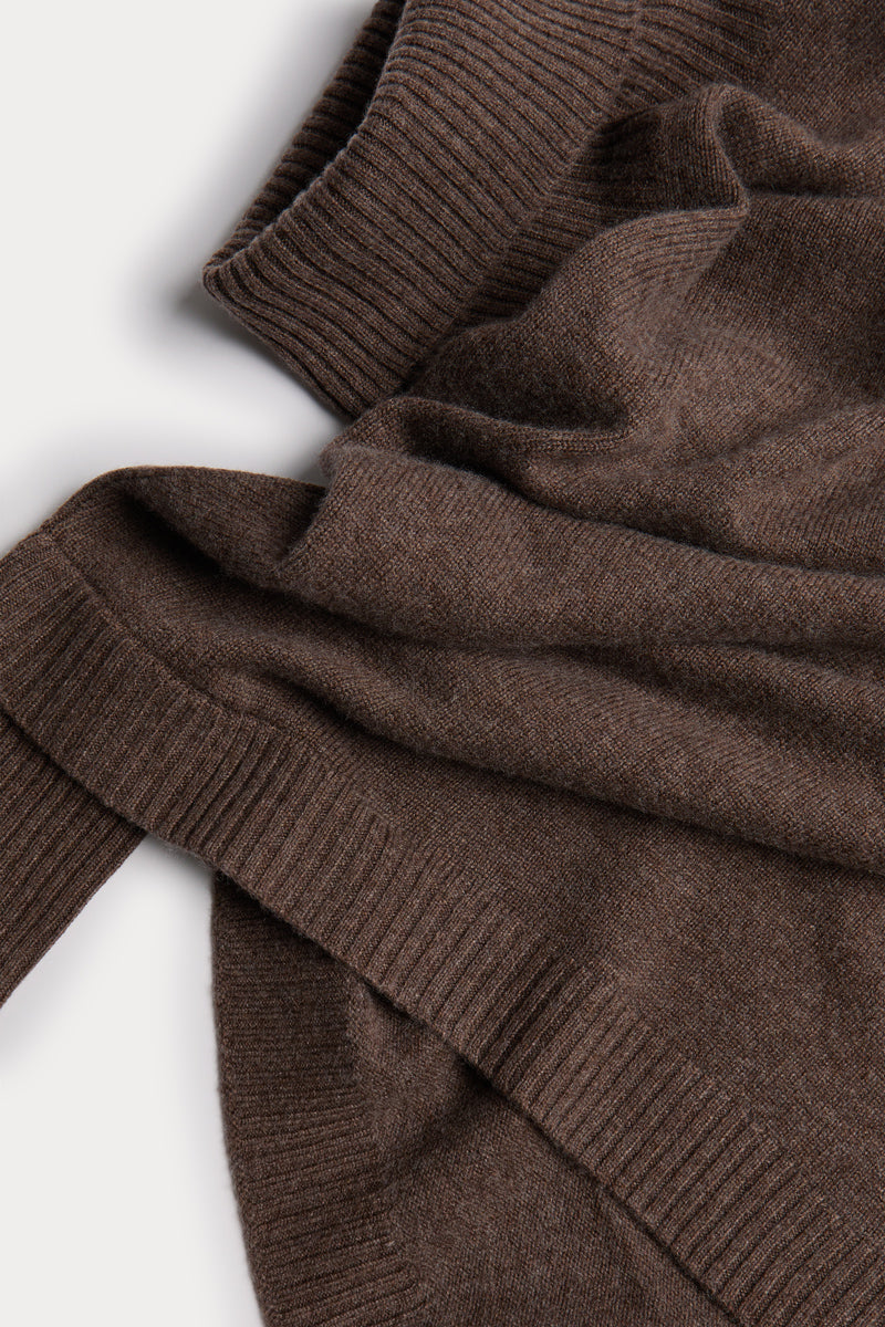 poncho cuello vuelto seis cabos AGAIN cashmere mujer