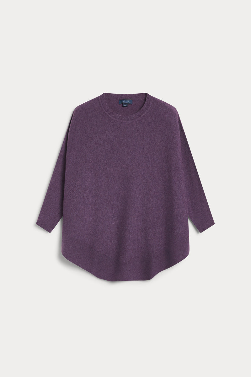 poncho redondo mujer AGAIN cashmere